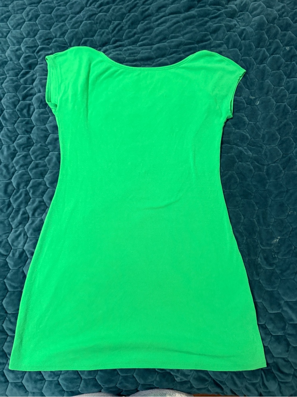 FP Free People Women's Scoop Backless Large Dress Mini Vibrant Green